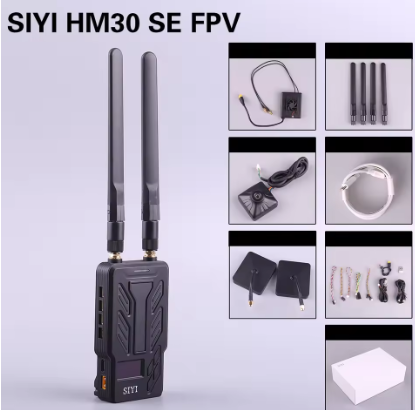 SIYI HM30 Sistema FPV de transmisión de imágenes digitales Full HD de largo alcance 1080p 60fps SIYI HM30 Sistema FPV de transmisión de imágenes digitales Full HD de largo alcance 1080p 60fps